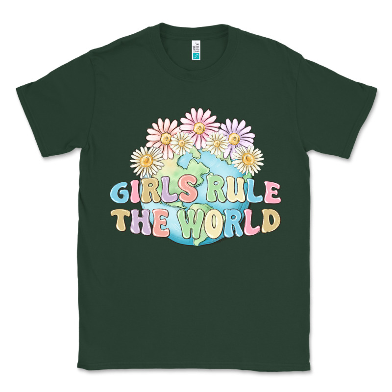 Girls Run The World Classic Tee by MaliasSmallBusiness | Teevron