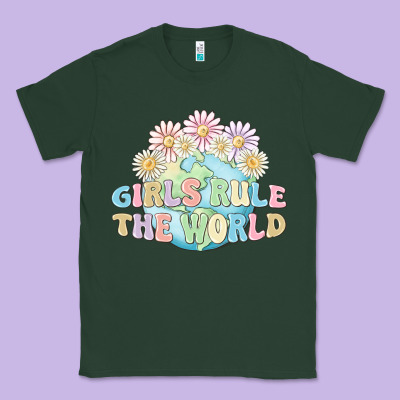Classic Tee girls run the world