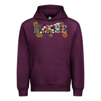 Mauve Wine western nurse Urban Hoodie - BarkalooDesign