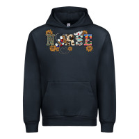 Navy western nurse Urban Hoodie - BarkalooDesign