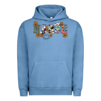 Pigment Pebble Blue western nurse Urban Hoodie - BarkalooDesign