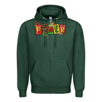 Sports Green power juneteenth Zipper Hoodie - MaliasSmallBusiness
