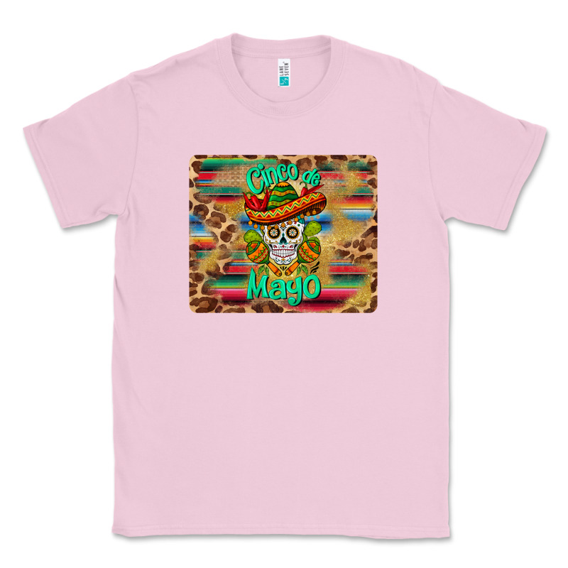 Cinco De Mayo Sombrero Skull Mousepad Classic Tee by BarkalooDesign | Teevron