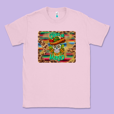 Cinco De Mayo Sombrero Skull Mousepad Classic Tee Designed By Barkaloodesign