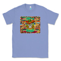 Colony Blue cinco de mayo sombrero skull mousepad Classic Tee - BarkalooDesign