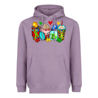 Lavender autism coffee cups Heavyweight Hoodie - Zillion Design Studio