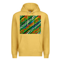 Antique Gold st patricks day leopard rainbow Premium Hoodie - Artiststas