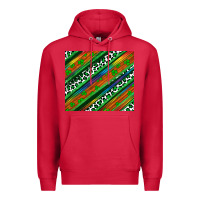Cardinal st patricks day leopard rainbow Premium Hoodie - Artiststas