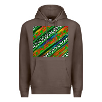 Coffee st patricks day leopard rainbow Premium Hoodie - Artiststas