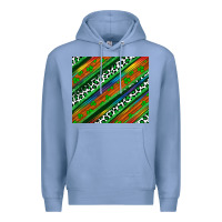 Colony Blue st patricks day leopard rainbow Premium Hoodie - Artiststas
