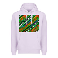 Lilac st patricks day leopard rainbow Premium Hoodie - Artiststas