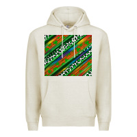 Oatmeal Heather st patricks day leopard rainbow Premium Hoodie - Artiststas