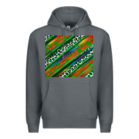 Rock st patricks day leopard rainbow Premium Hoodie - Artiststas