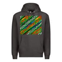 Smoke st patricks day leopard rainbow Premium Hoodie - Artiststas