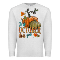 Oatmeal Heather is it october yet Premium Sweatshirt - HRA Design Shop