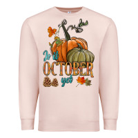 Pale Pink is it october yet Premium Sweatshirt - HRA Design Shop