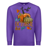 Purple is it october yet Premium Sweatshirt - HRA Design Shop