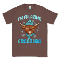 Chestnut i'm freaking freezing Classic Tee - MaliasSmallBusiness
