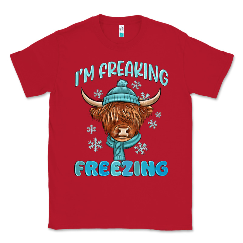 I'm Freaking Freezing Classic Tee by MaliasSmallBusiness | Teevron