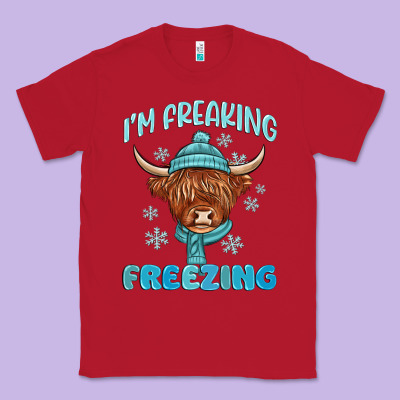 Classic Tee i'm freaking freezing