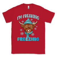 Red i'm freaking freezing Classic Tee - MaliasSmallBusiness