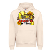 Sandshell Softball Is My Favorite Season Urban Hoodie - LillyAllenDesigns