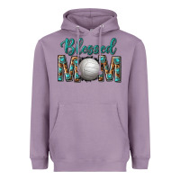 Lavender western blessed mom with volleyball Heavyweight Hoodie - texasbilliewilder