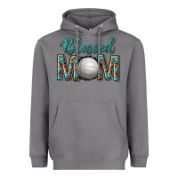 Western Blessed Mom With Volleyball Heavyweight Hoodie | Teevron