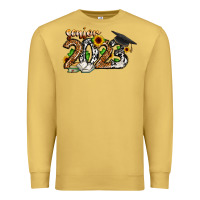 Antique Gold senior 2023 Premium Sweatshirt - CowhideDigitalArt