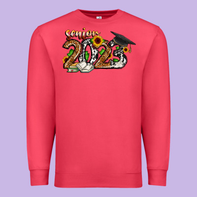 Senior 2023 Premium Sweatshirt Designed By Cowhidedigitalart