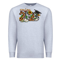 Heather Grey senior 2023 Premium Sweatshirt - CowhideDigitalArt