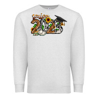 Oatmeal Heather senior 2023 Premium Sweatshirt - CowhideDigitalArt