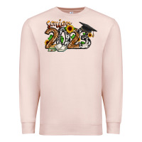 Pale Pink senior 2023 Premium Sweatshirt - CowhideDigitalArt