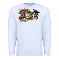White senior 2023 Premium Sweatshirt - CowhideDigitalArt