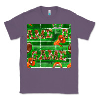 Lavender american football megaphone and game seamless pattern Classic Tee - BundleAndBundleShop