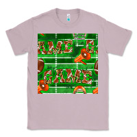 Lilac american football megaphone and game seamless pattern Classic Tee - BundleAndBundleShop