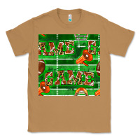 Toasted Coconut american football megaphone and game seamless pattern Classic Tee - BundleAndBundleShop