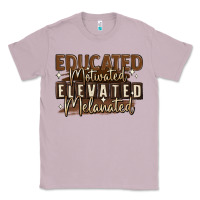 Lilac educated motivated elevated melanated Classic Tee - MaliasSmallBusiness