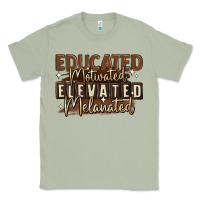 Matcha educated motivated elevated melanated Classic Tee - MaliasSmallBusiness