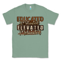 Sage educated motivated elevated melanated Classic Tee - MaliasSmallBusiness
