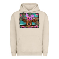 Pigment French Oak easter floral leopard cow Urban Hoodie - Jasminsmagicworld