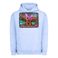 Pigment Grape Ice easter floral leopard cow Urban Hoodie - Jasminsmagicworld