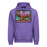 Tulip easter floral leopard cow Urban Hoodie - Jasminsmagicworld