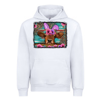 White easter floral leopard cow Urban Hoodie - Jasminsmagicworld