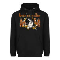 Black western border collie mom Heavyweight Hoodie - texasbilliewilder