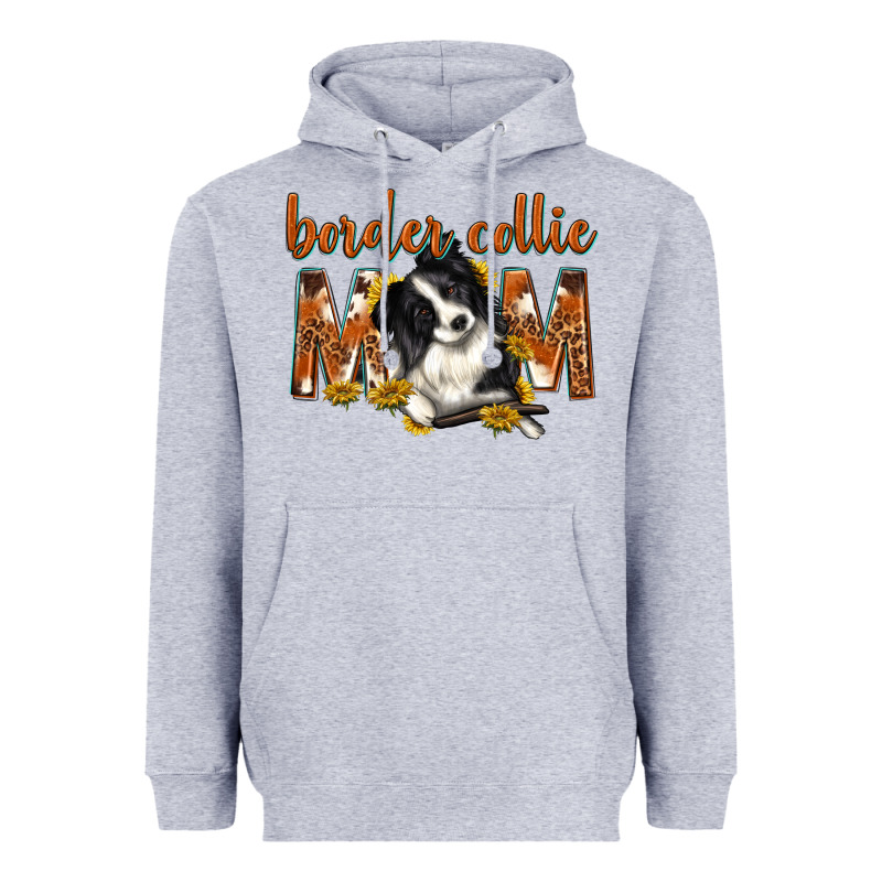 Western Border Collie Mom Heavyweight Hoodie by texasbilliewilder | Teevron
