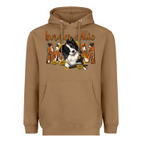 Toasted Coconut western border collie mom Heavyweight Hoodie - texasbilliewilder