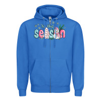 Tis The Season Snowman And Christmas Cake Zipper Hoodie | Teevron