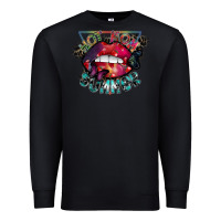 Black hot mom summer Premium Sweatshirt - SublimationCraftShop