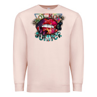 Pale Pink hot mom summer Premium Sweatshirt - SublimationCraftShop